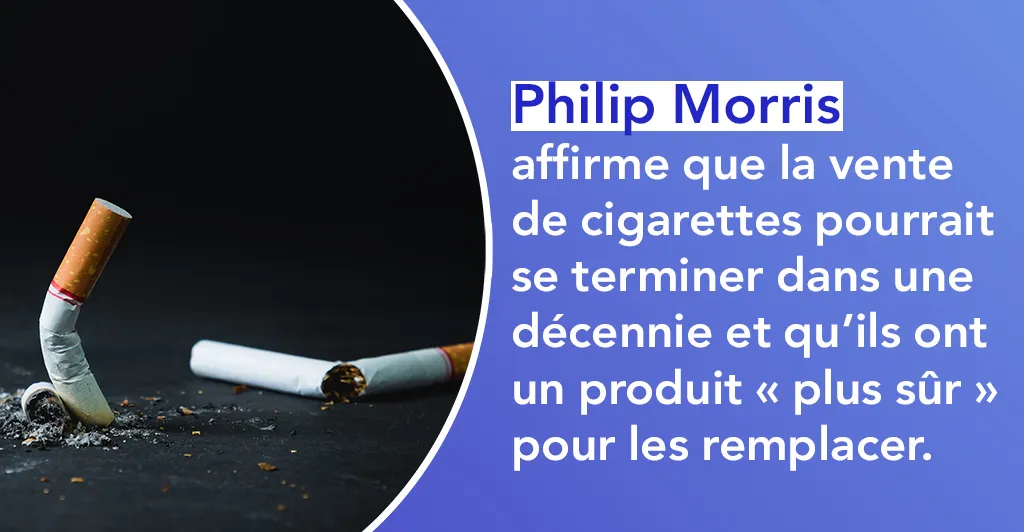 Réglementation liée au Tabagisme aux USA : décision historique de la FDA en faveur d’un produit de tabac chauffé avec risque modifié 